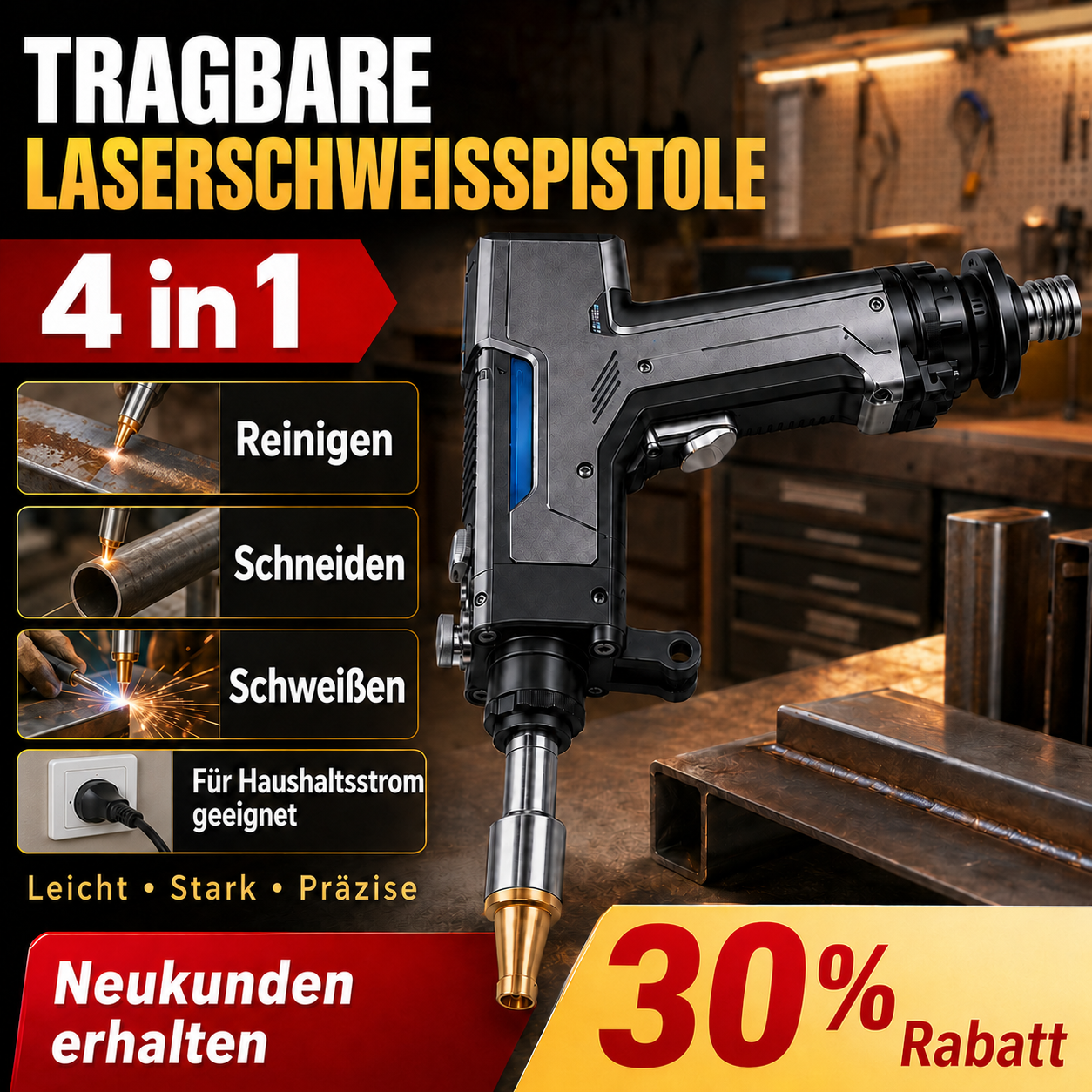 4-in-1 Laserschweißgerät