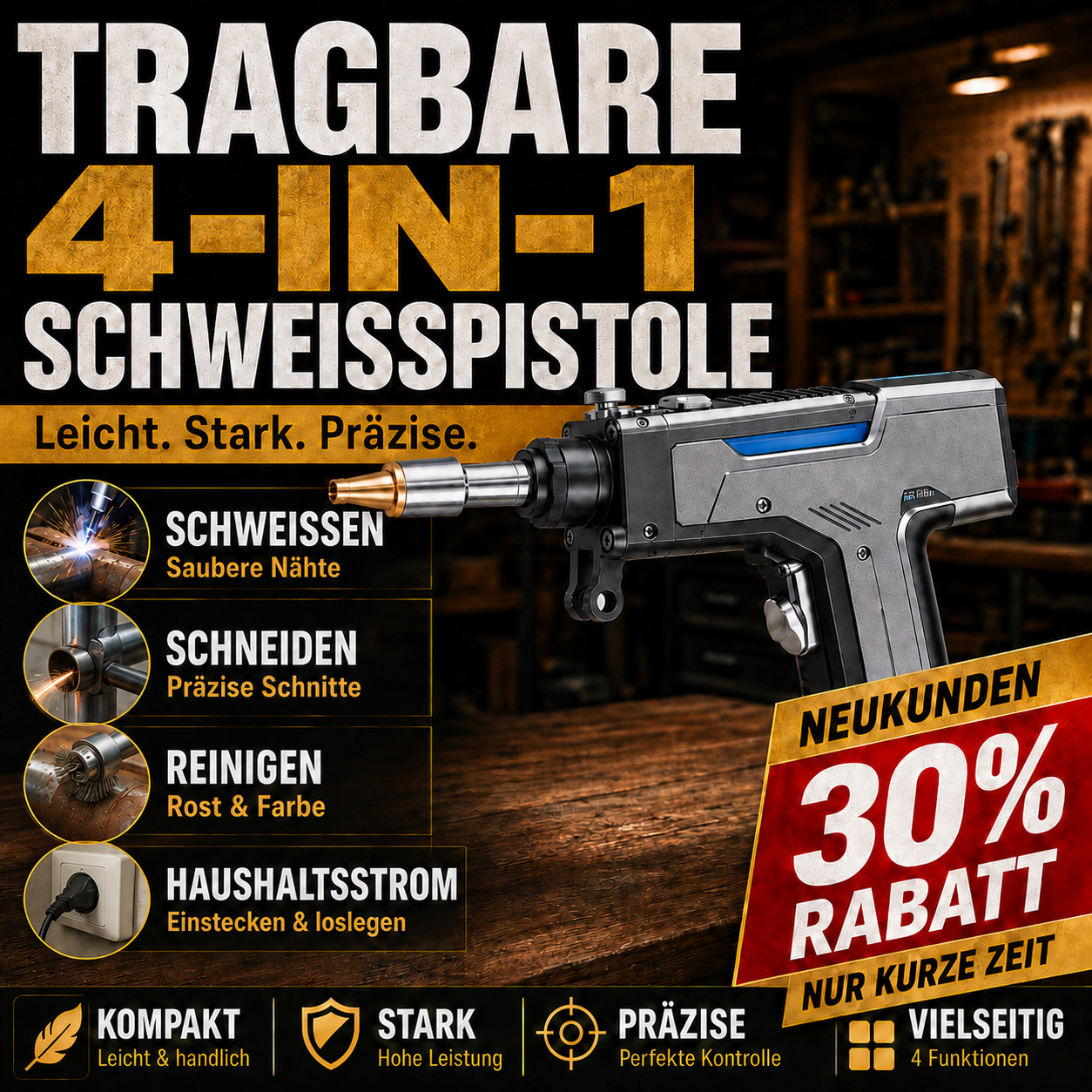 4-in-1 Laserschweißgerät